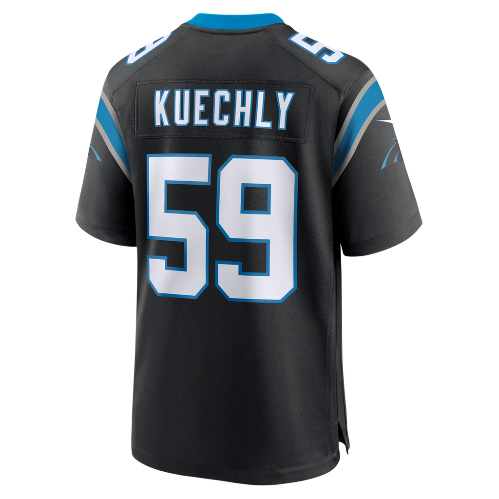 Luke Kuechly Carolina Panthers Nike Team Game Official Jersey -  Black