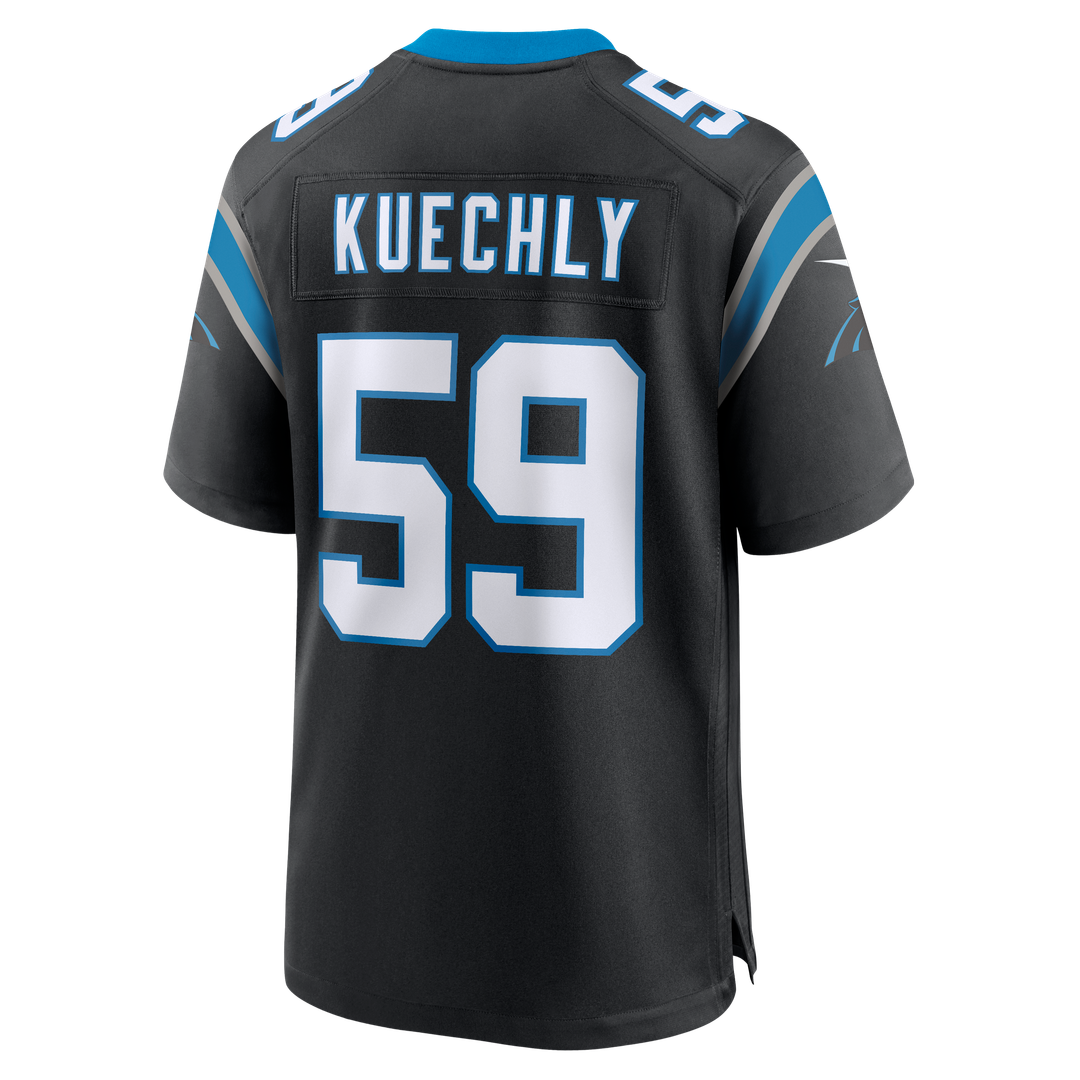 Luke Kuechly Carolina Panthers Nike Team Game Official Jersey -  Black
