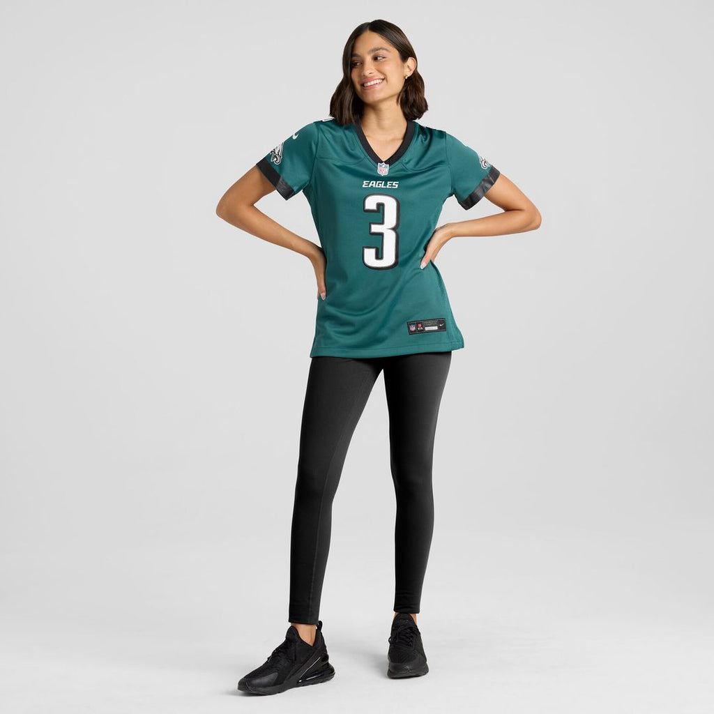 Nolan Smith Philadelphia Eagles Nike Women's Team Game Official Jersey - Midnight Green