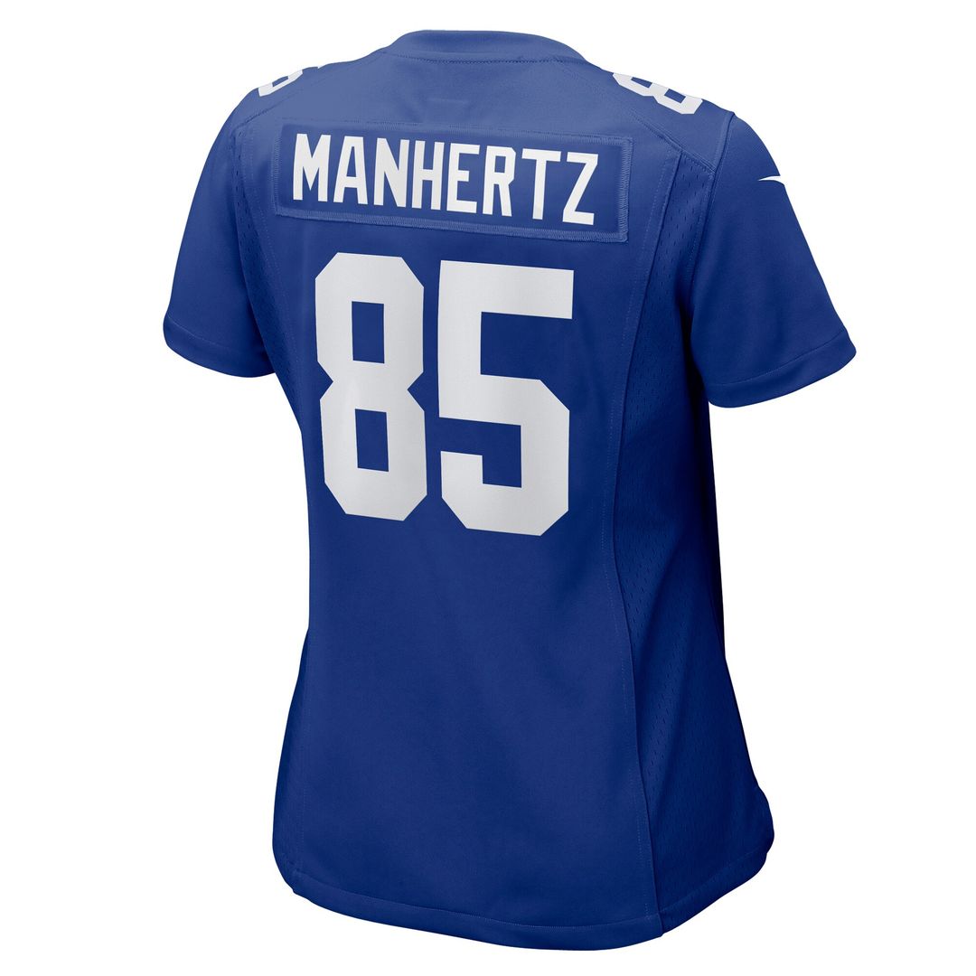 Chris Manhertz New York Giants Nike Women's Game Jersey - Royal