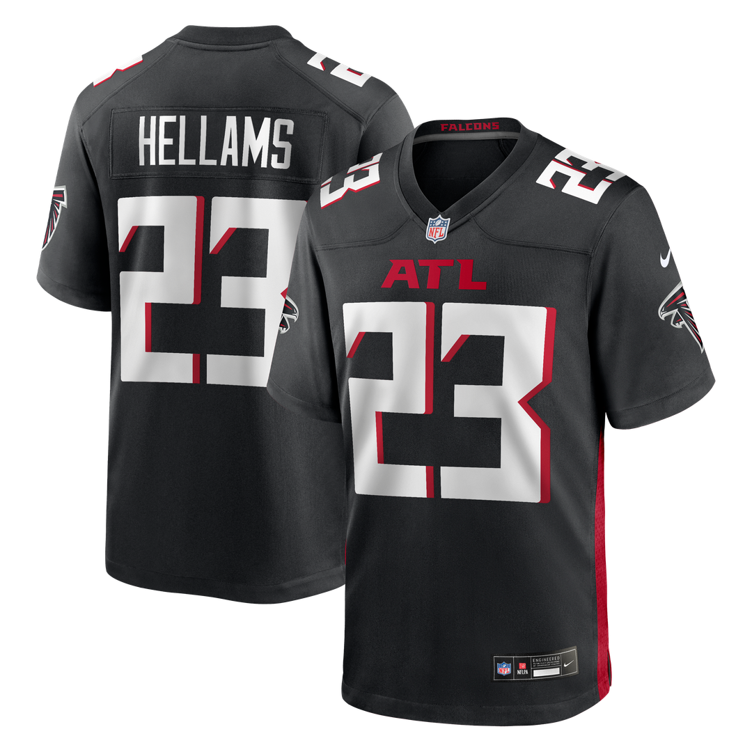 DeMarcco Hellams Atlanta Falcons Nike Team Game Jersey - Black