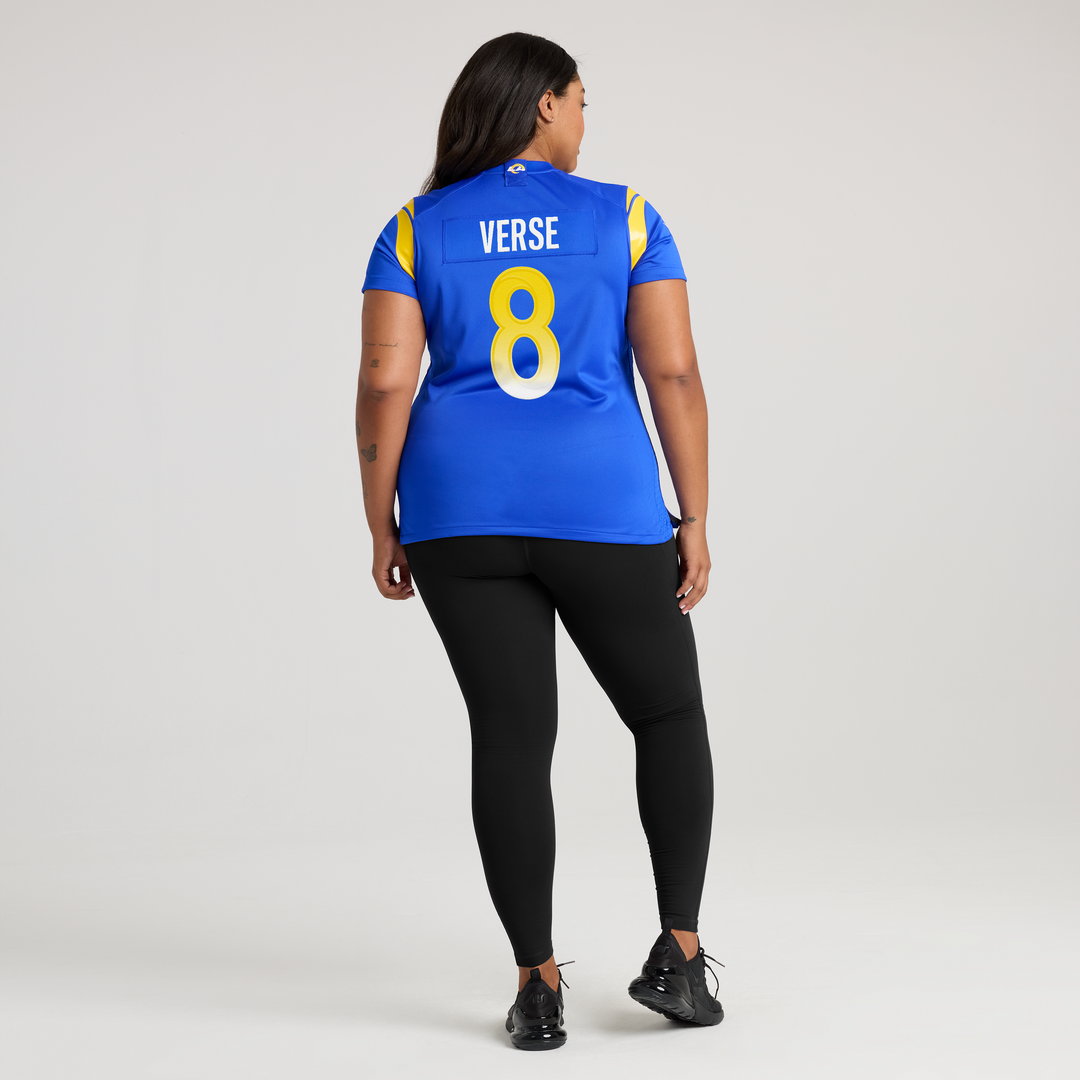 Jared Verse Los Angeles Rams Nike Women's Team Game Jersey - Royal