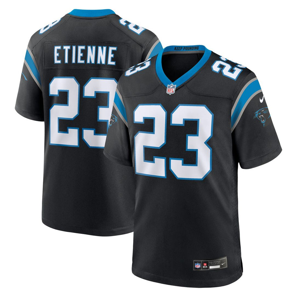 Trevor Etienne Carolina Panthers Nike Team Game Official Jersey -  Black