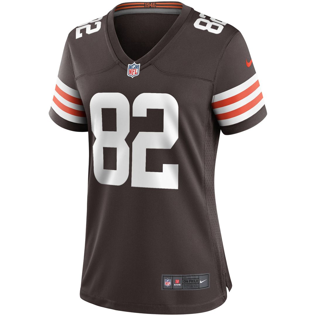 Ozzie Newsome Cleveland Browns Nike Women's Game Retired Player Official Jersey - Brown