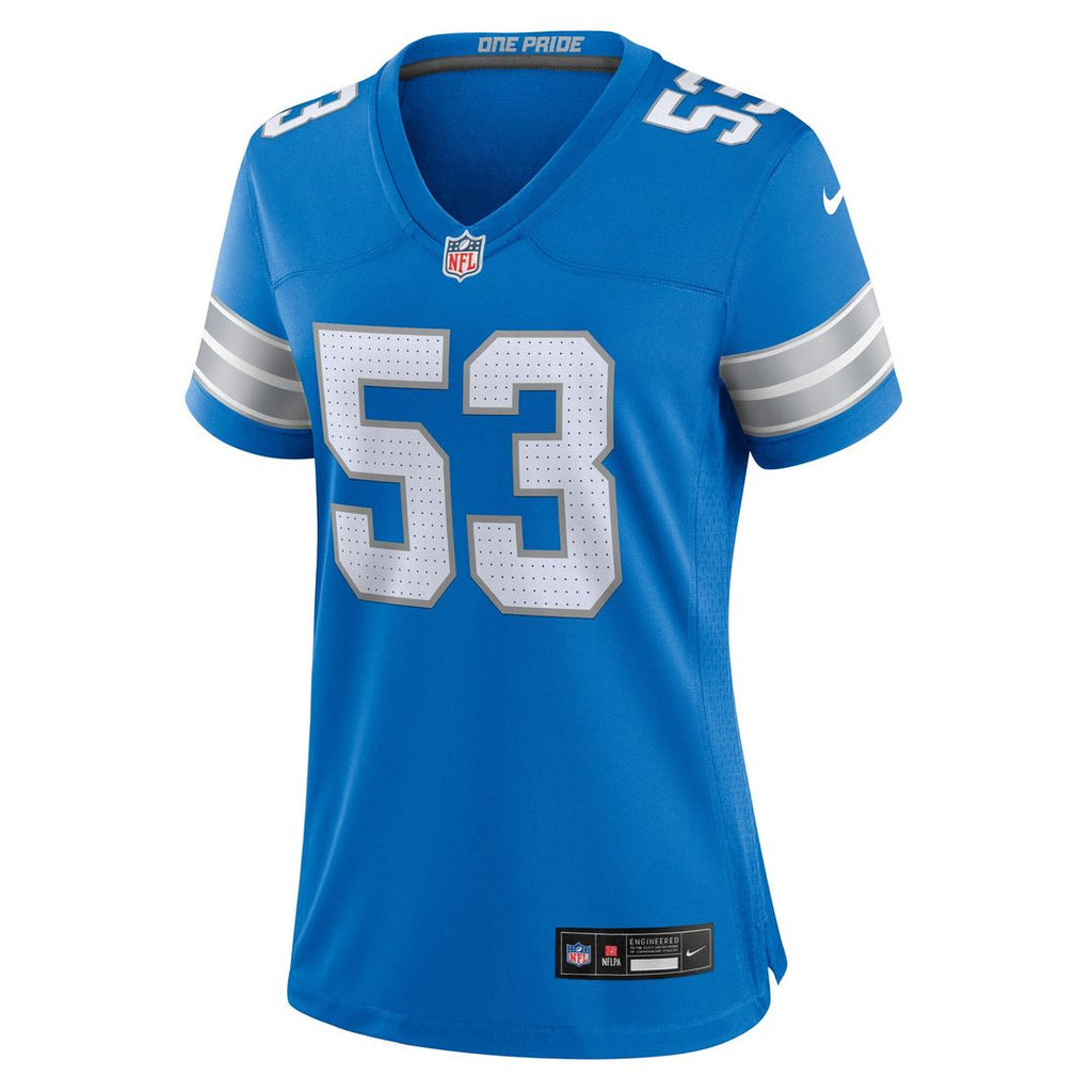 DaRon Gilbert Detroit Lions Nike Women's Game Official Jersey -  Blue