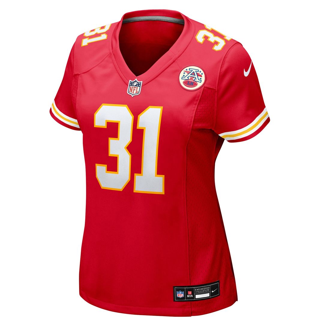 Jeffrey Bassa Kansas City Chiefs Nike Women's Team Game Jersey - Red